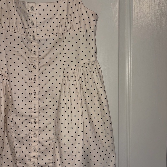 WORN ONCE: Free People Polka Dot Dress - Picture 3 of 6
